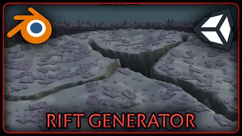 Rift Generator - Blender geometry nodes