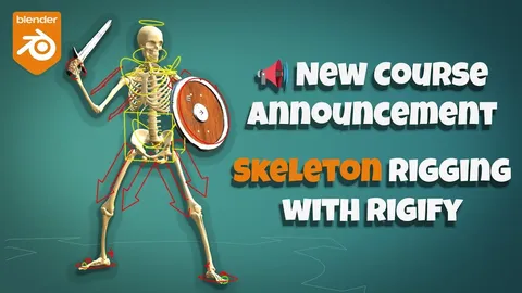 Rig A Skeleton With Rigify - Blender tutorials & courses
