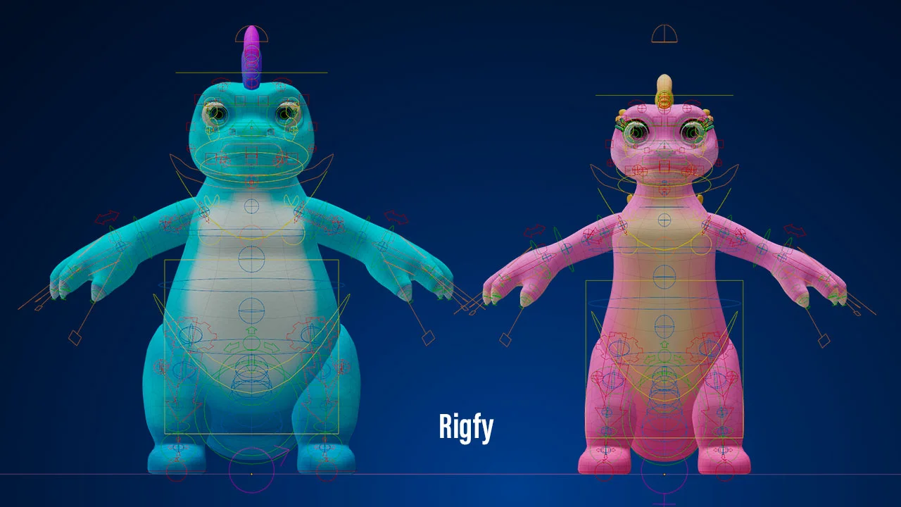 Cartoon Godzilla Rig screenshot 2