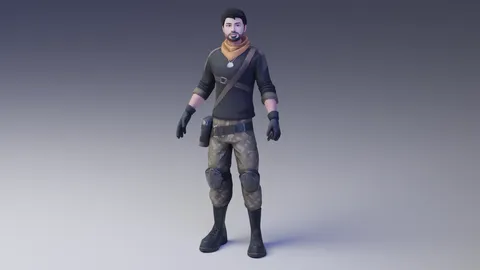 Young Man Clark - Blender 3d models