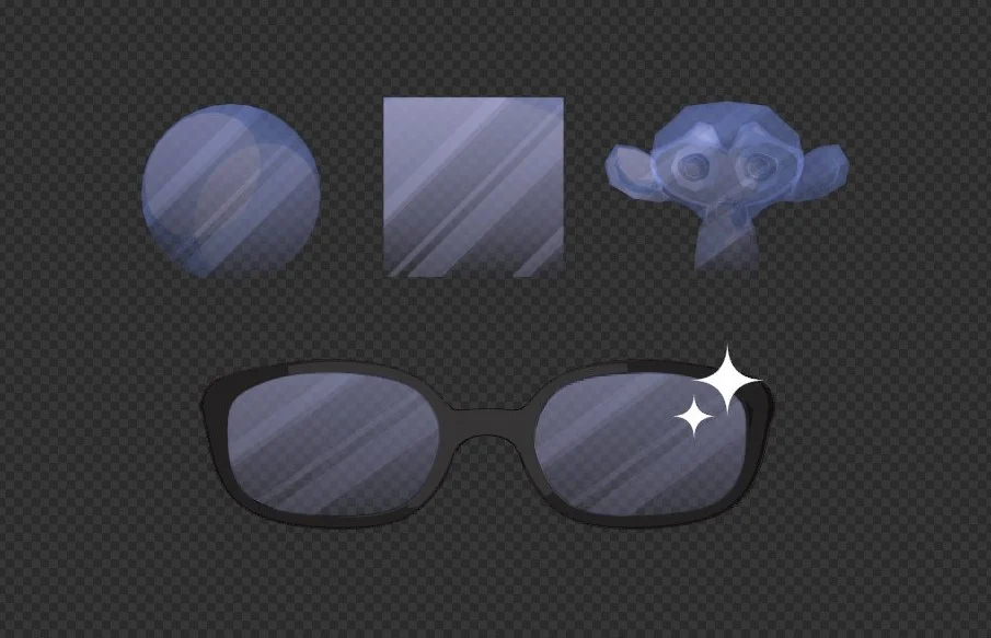 Rigged Anime Toon Glass Shader screenshot 5