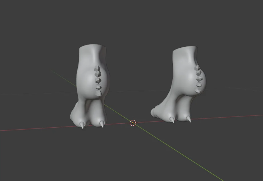 Rigged Monster Feet screenshot 3