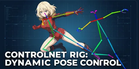 ControlNet Pose Rig - Blender 3d models