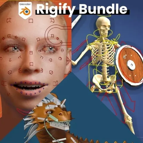Rigify Course Bundle - Blender tutorials & courses