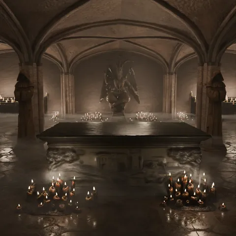 Ritual Room - Blender scenes