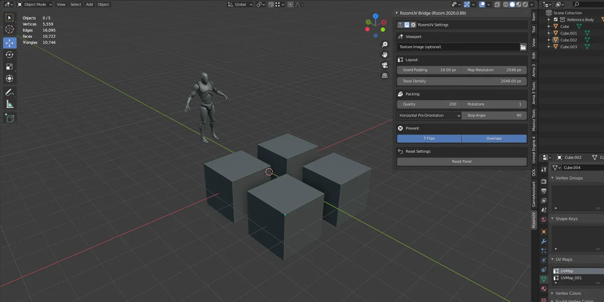 RizomUV Bridge screenshot 4