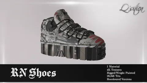 RN Shoes - Blender 3d models