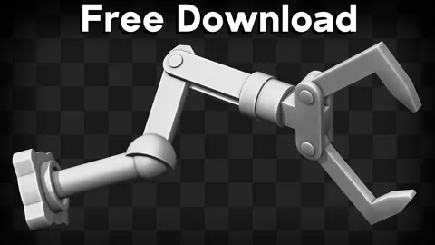 Robot Arm - Blender 3d models