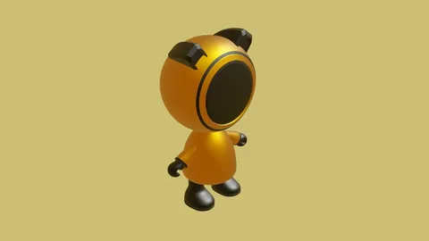 Robot Character RC01 - Blender 3d models
