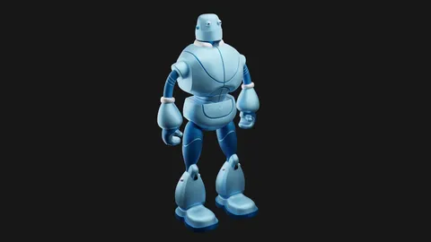 Robot Character RC07 - Blender 3d models