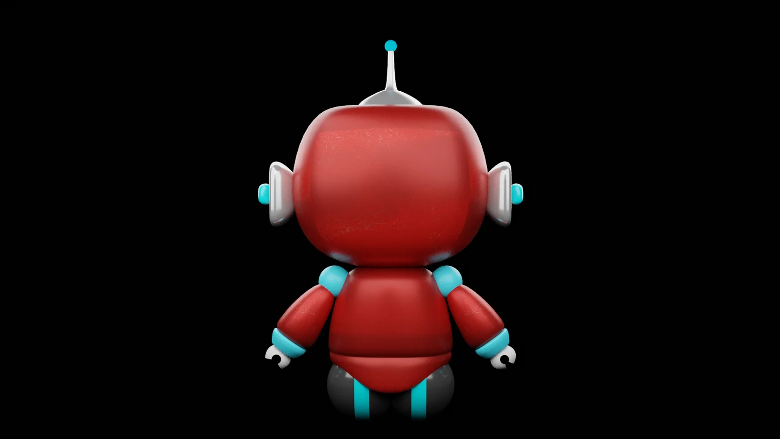 Rigged Cartoon Robot screenshot 4