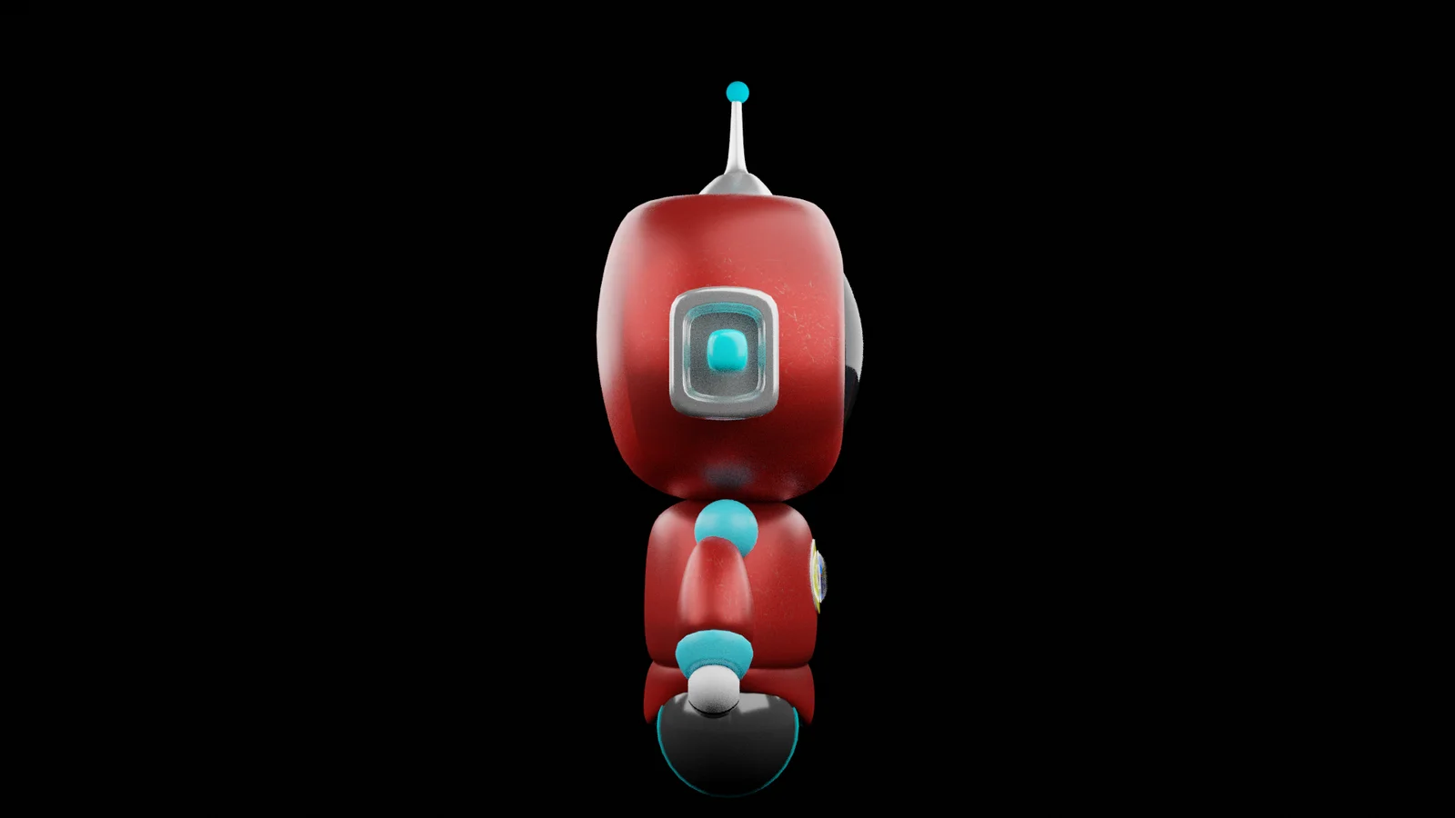 Rigged Cartoon Robot screenshot 5