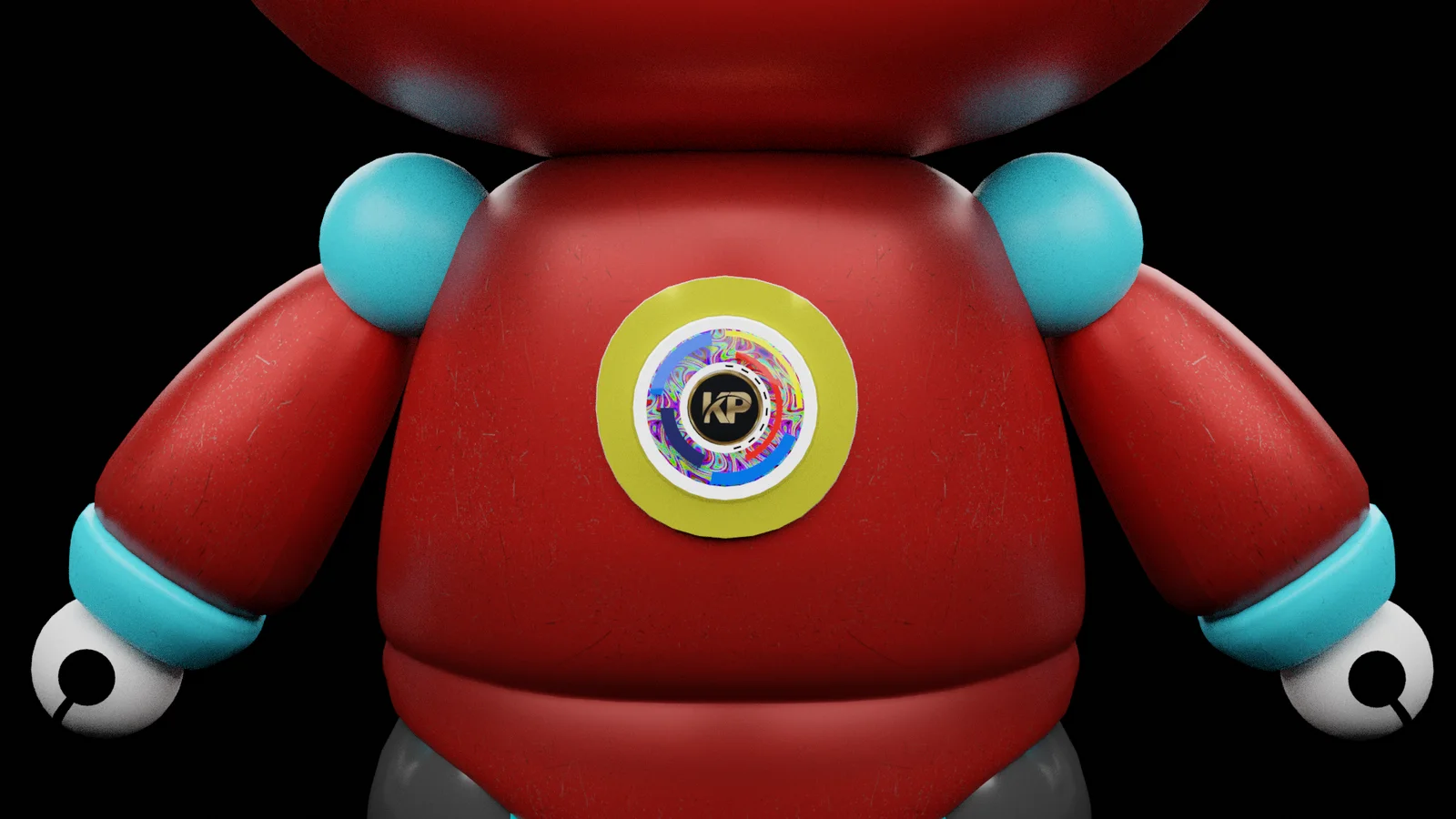Rigged Cartoon Robot screenshot 6