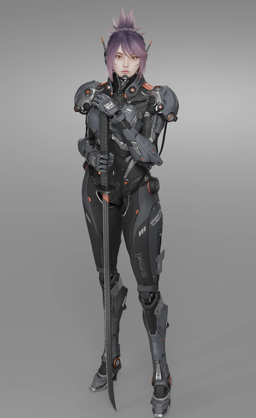 Robot Girl Modeling screenshot 7