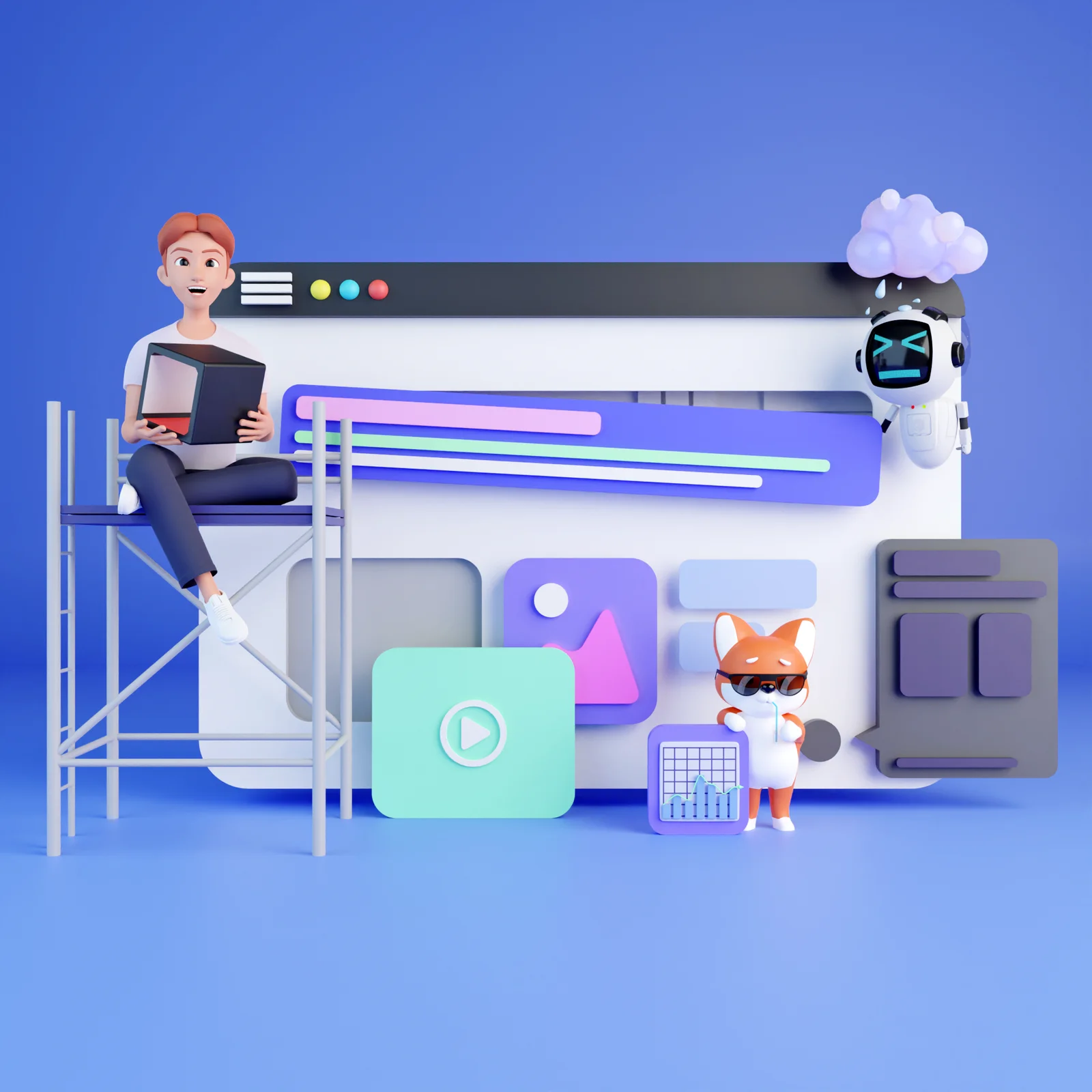 Robotz Customizable Mascot screenshot 5