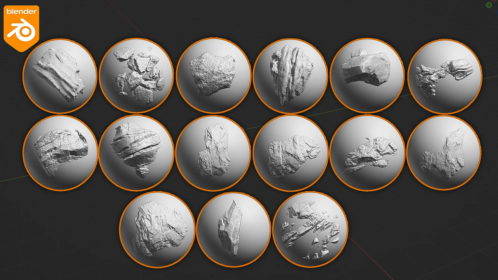 Rock Sculpting Brushes Vol. 2 screenshot 3