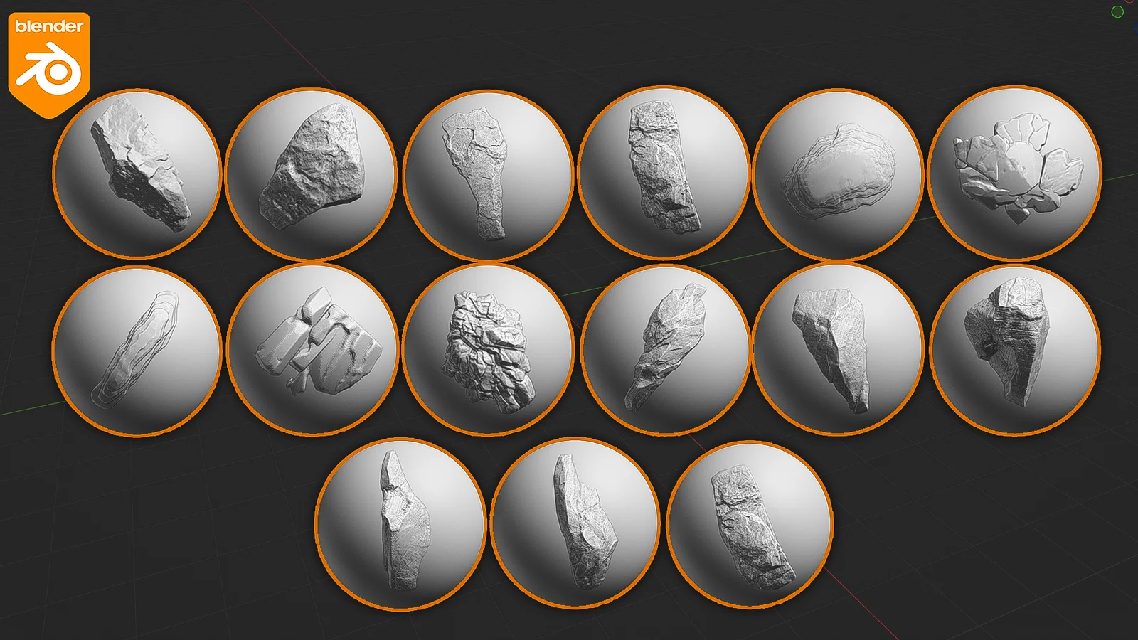 Rock Sculpting Brushes Vol. 2 screenshot 4