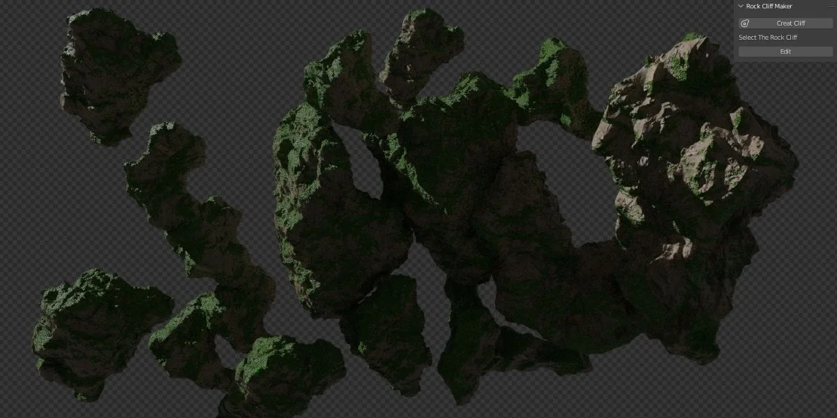 Rock Cliff Maker screenshot 2