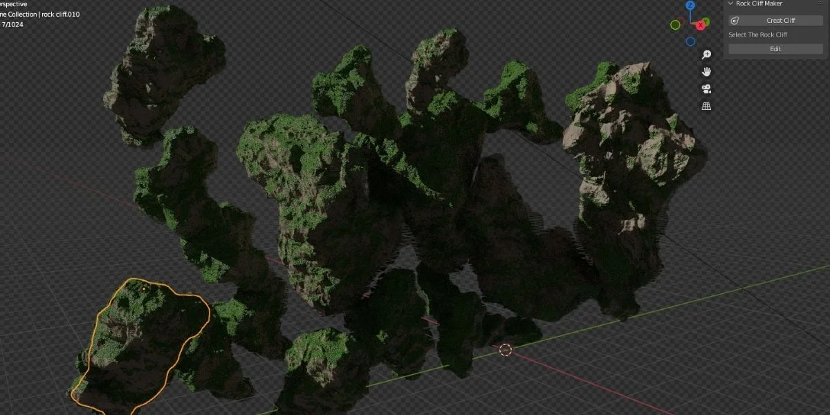 Rock Cliff Maker screenshot 3