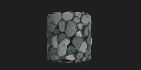 Stylized Rock Material - Blender textures & materials