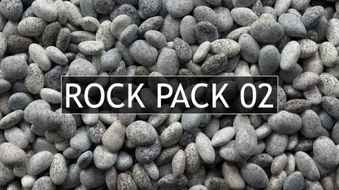 Rock Pack 02 - Blender 3d models