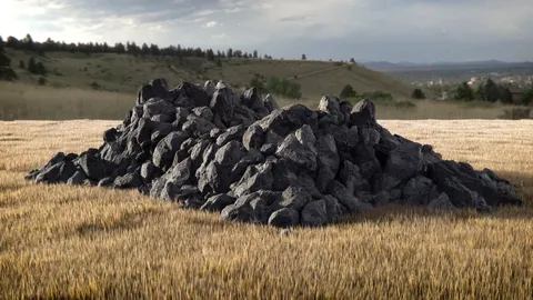 Rock Pile Assets - Blender scenes