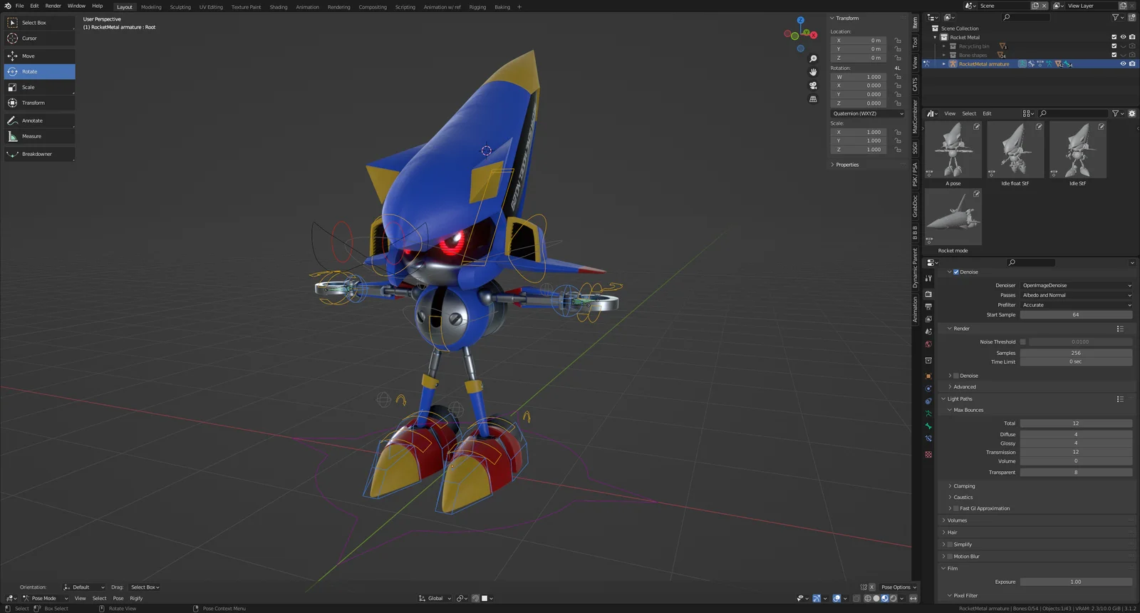 Rocket Metal Sonic Rig screenshot 4