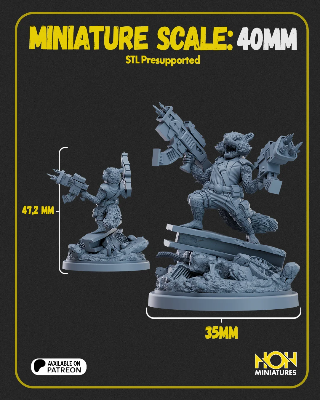 Rocket Raccoon Miniature screenshot 2