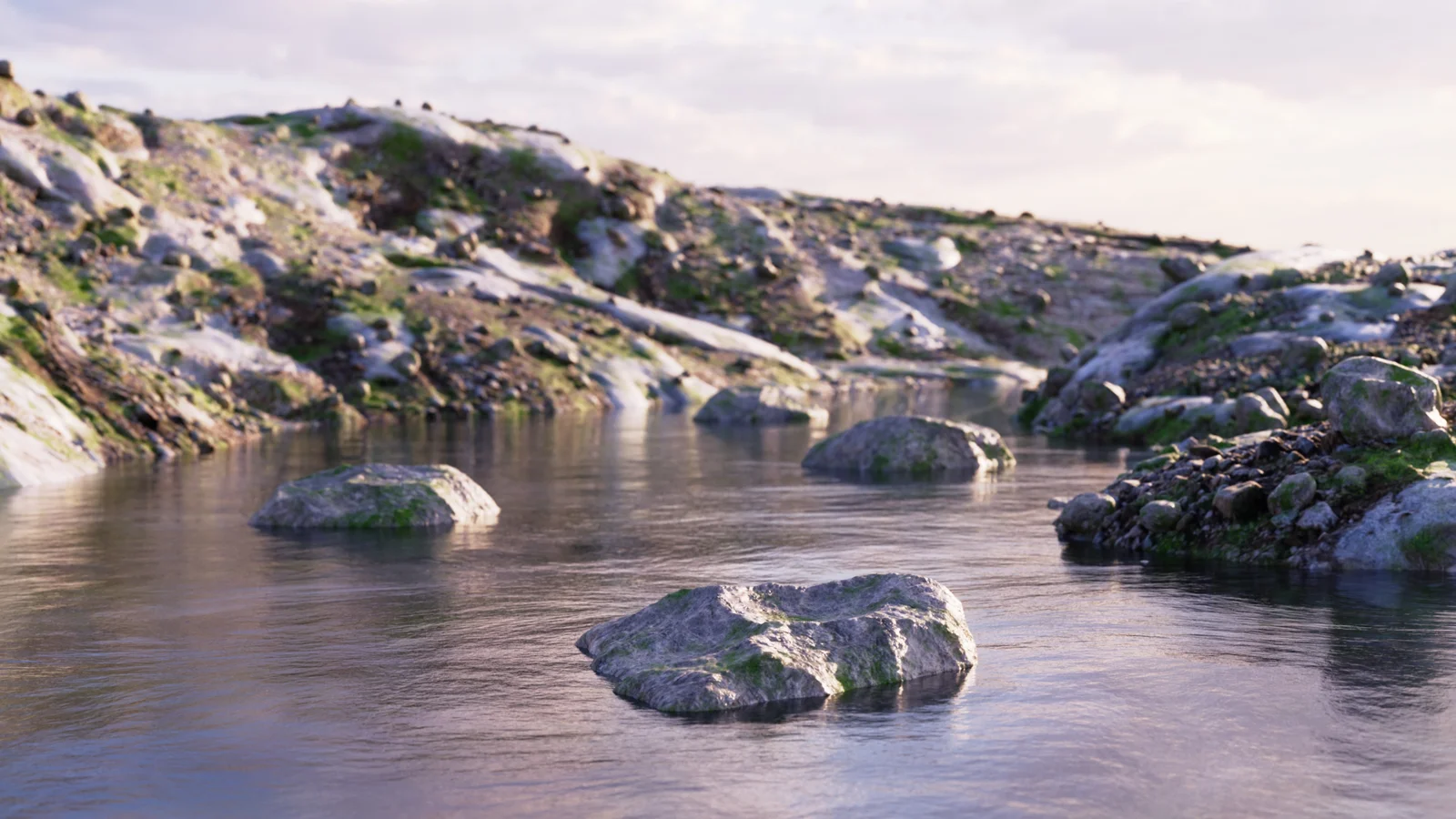 Rocky River Nature Animation screenshot 5