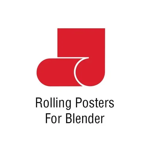 Rolling Posters - Blender 3d models