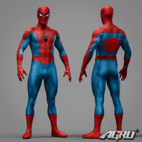 Romita Sr. Classic Spider-Man - Blender 3d models
