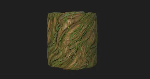 Stylized Roots Material - Blender textures & materials