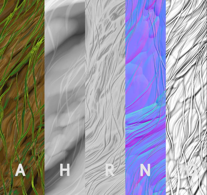 Stylized Roots Material screenshot 3