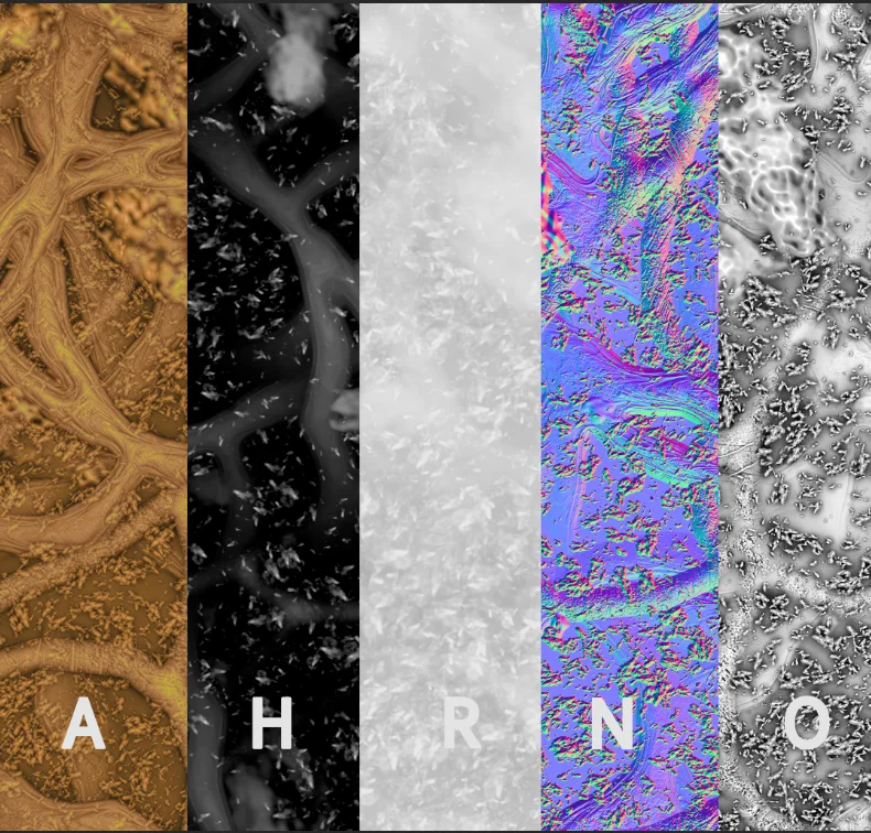 Roots With Dirt Material screenshot 3