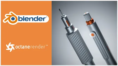 Rotring Pencil Product Shot - Blender tutorials & courses