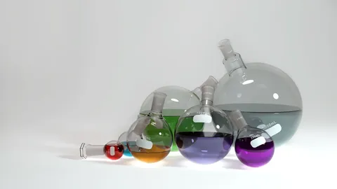 Round Bottom Flasks - Blender 3d models