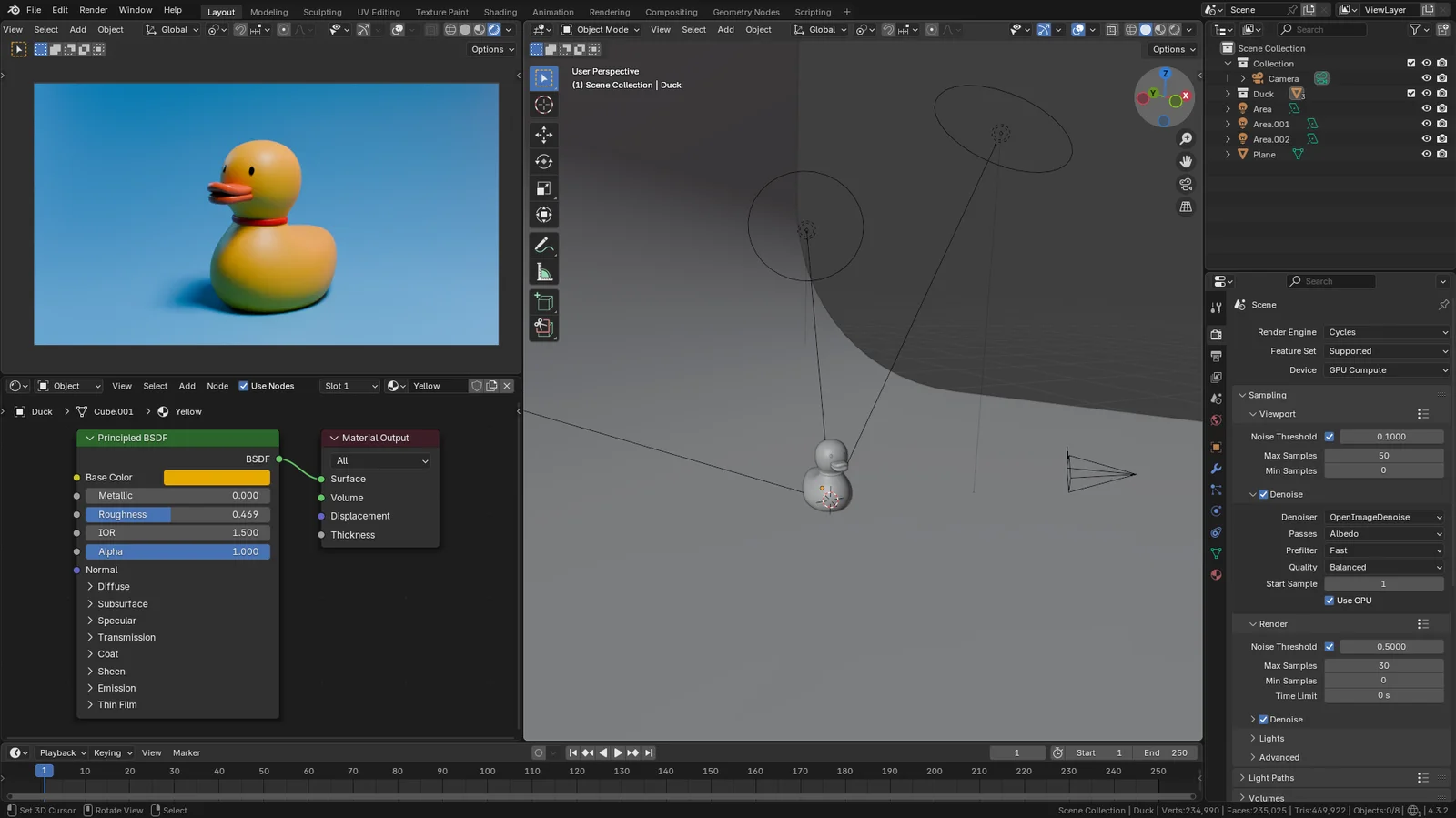 Rubber Duck And Lighting Scene screenshot 2