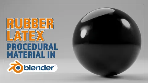 Rubber Latex Procedural Material - Blender shaders
