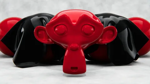 Procedural Rubber Latex - Blender shaders