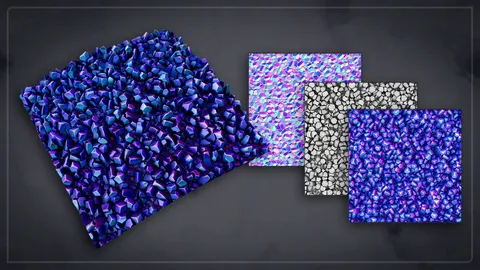 Ruby Gleam - Blender textures & materials