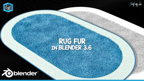 Rug Fur - Blender geometry nodes