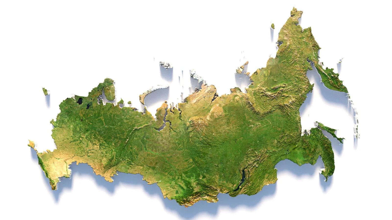 Russia Terrain Map screenshot 7