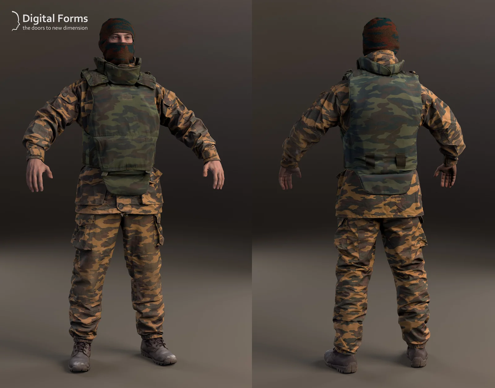 Russian Soldier Raw Scans screenshot 2