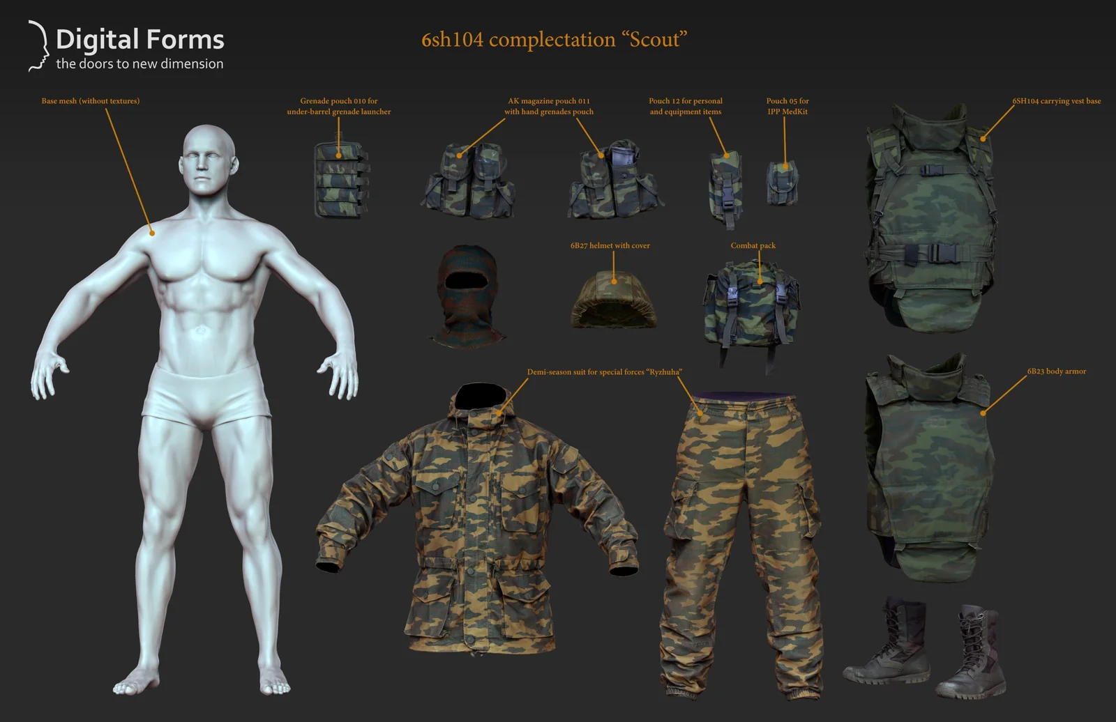 Russian Soldier Raw Scans screenshot 7