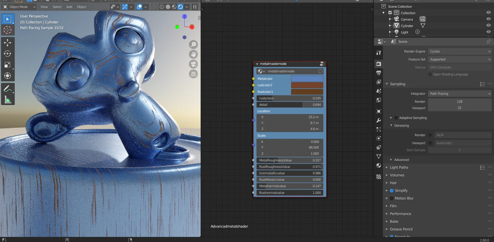 Rust Metal Shader screenshot 3