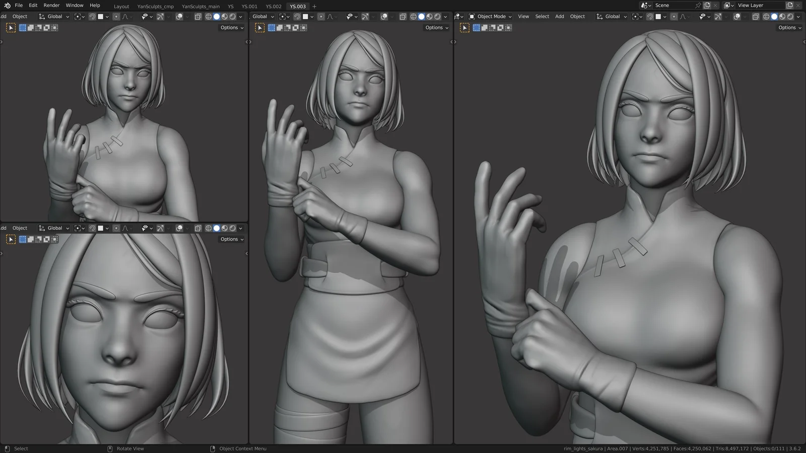 Sakura Haruno Character Creation screenshot 3