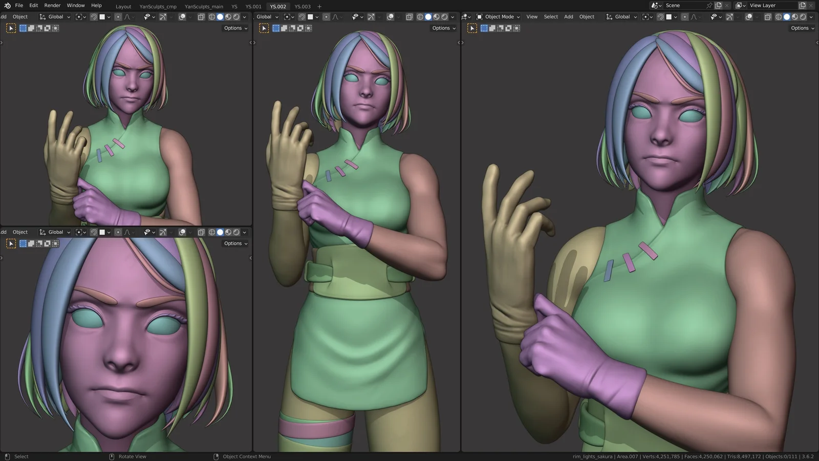 Sakura Haruno Character Creation screenshot 4