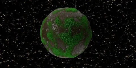 Planetary Materials - Blender shaders