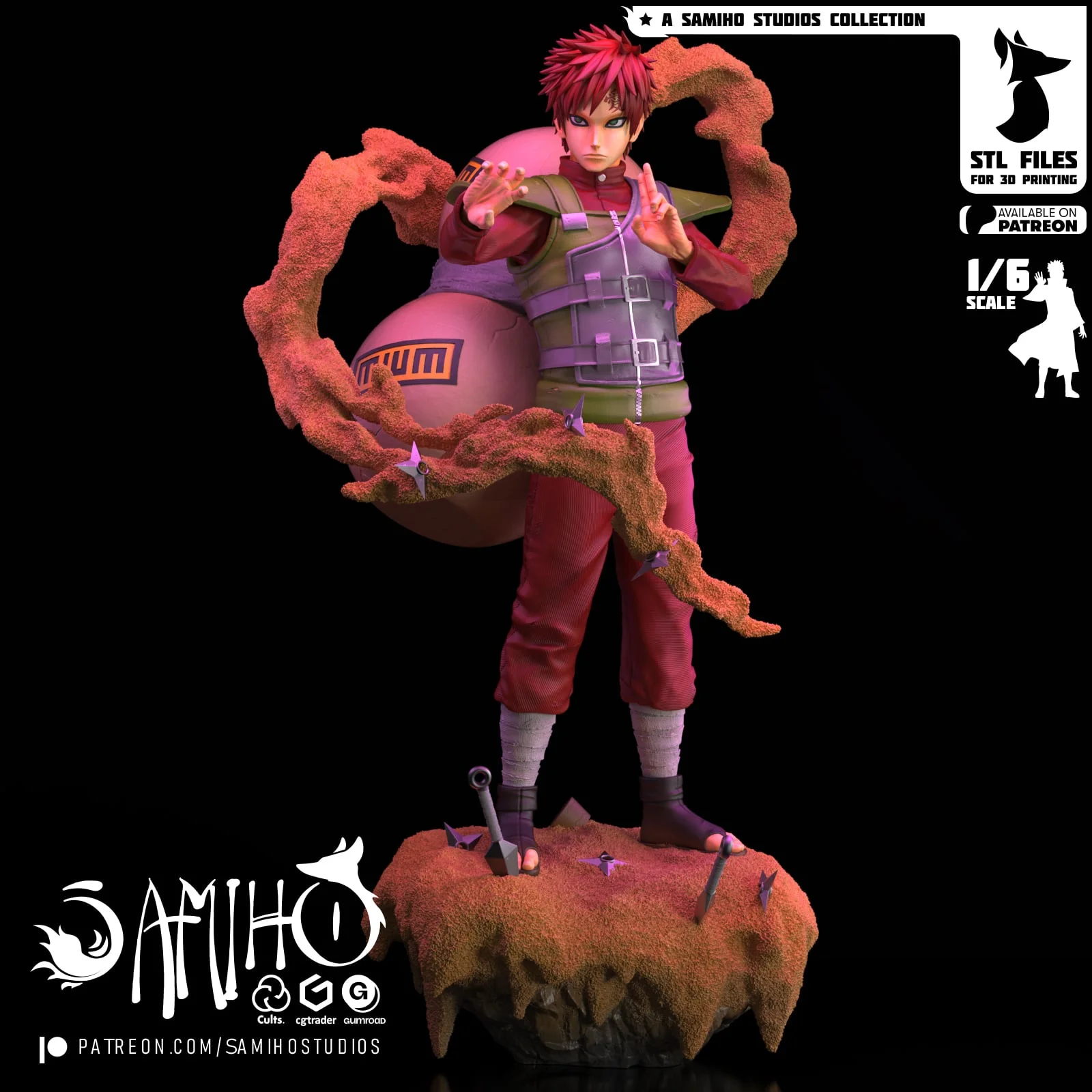 Gaara 4th Ninja War screenshot 2