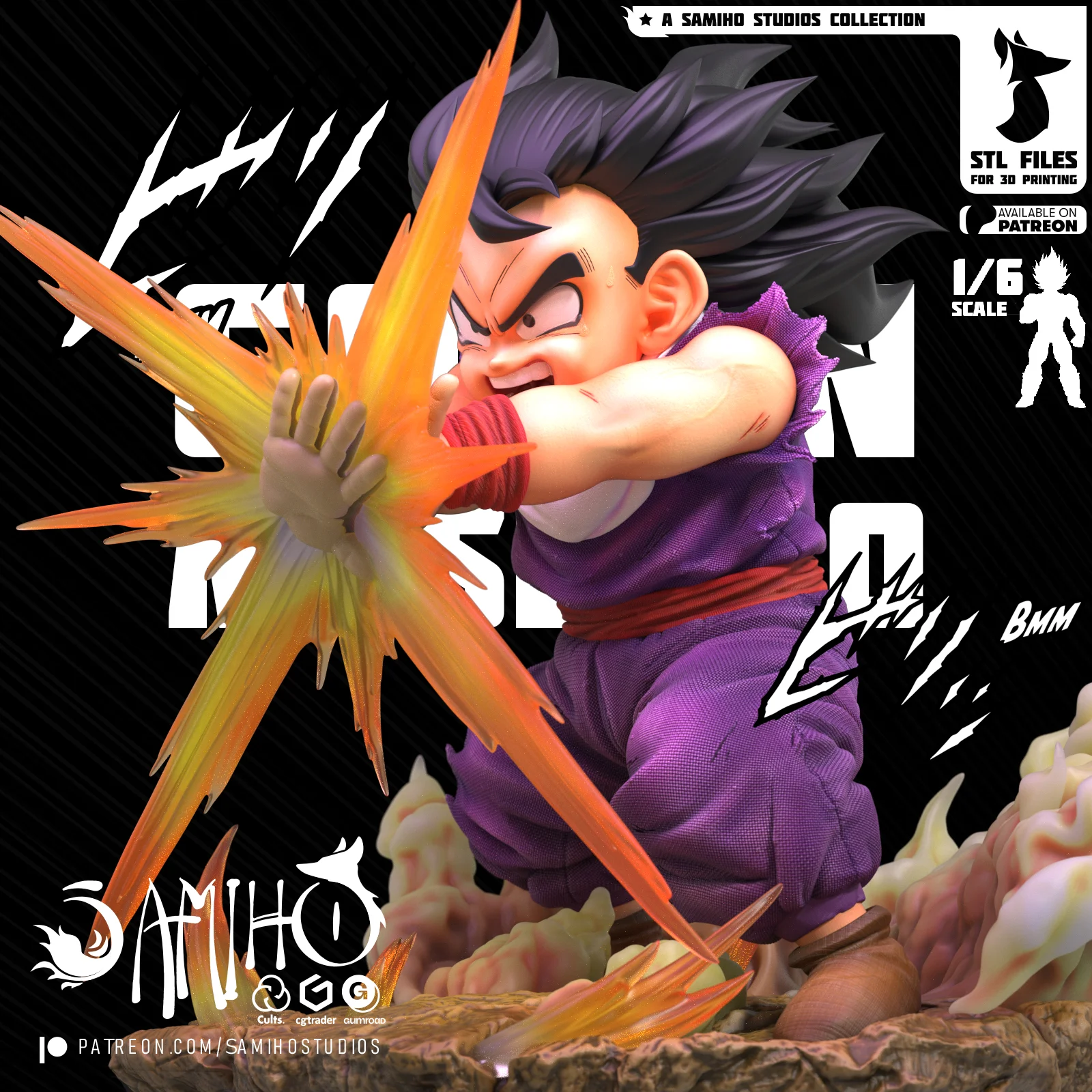 Gohan Masenko Statue screenshot 5